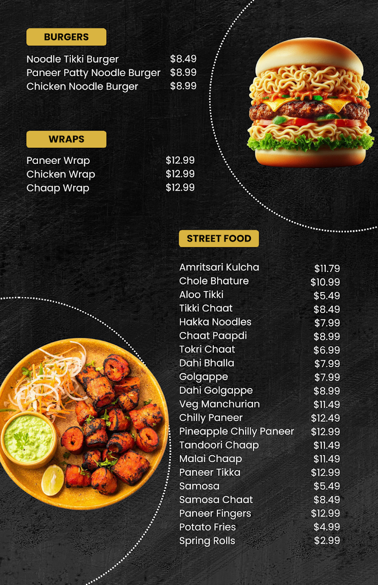 Menu Ruh’S Kitchen (Indian) - Manteca-1