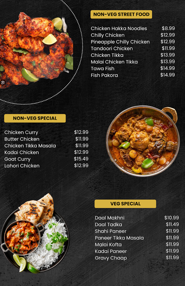 Menu Ruh’S Kitchen (Indian) - Manteca-2