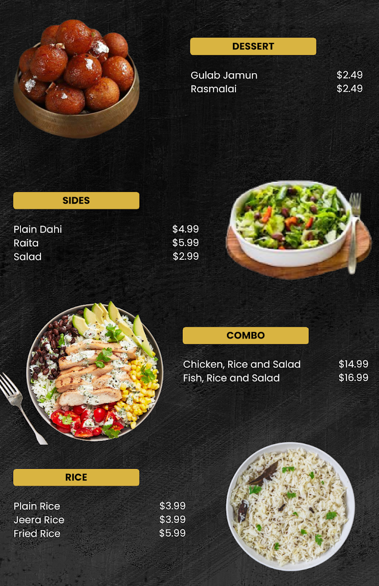 Menu Ruh’S Kitchen (Indian) - Manteca-4